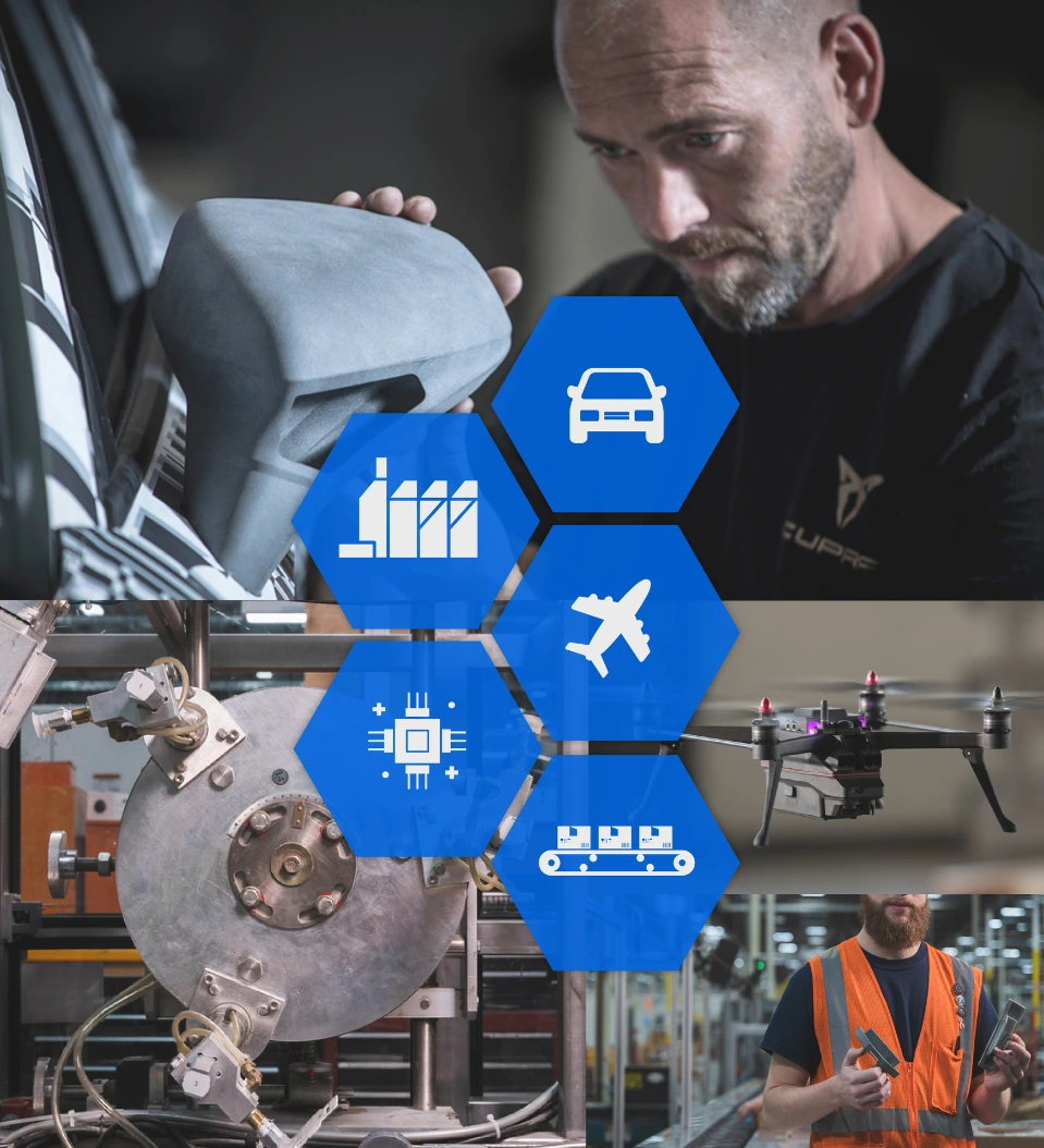 industrias que utilizan la impresión 3D