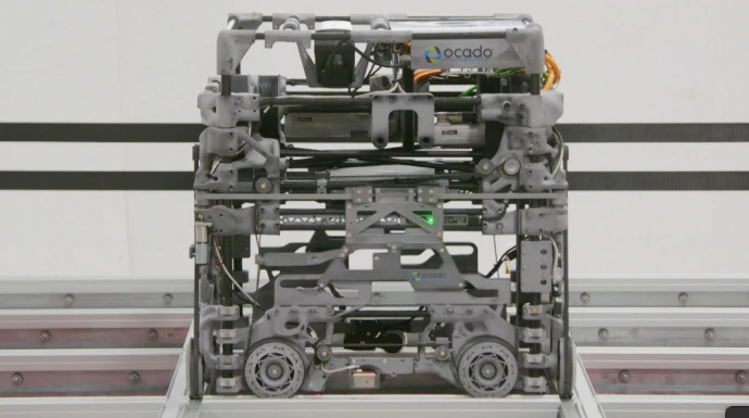 robot ocado impreso en 3D HP MJF